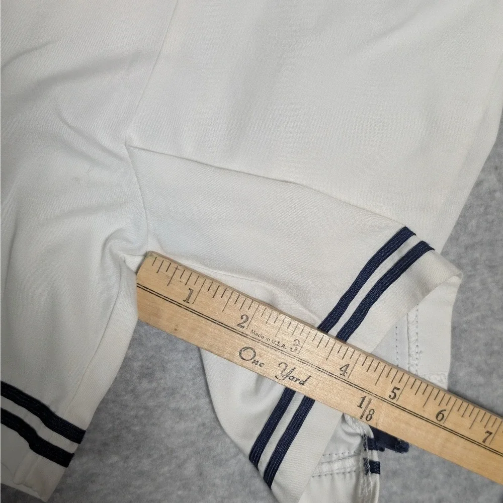 Good Lad Nautical Sailor Set White Navy Blue Bow Shorts 18M Toddler Girl Vintage